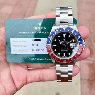 Photo of 2002 Rolex GMT-Master II Pepsi Bezel SEL 16710