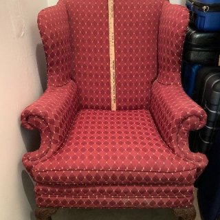 Photo of Wing Backed Chippendale Chair