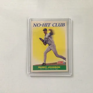 Photo of 1991 Score. Randy Johnson #700 No Hit Club !