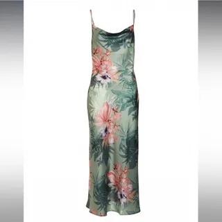 Photo of GUESS? By Marciano Silk Slip Akilina Floral Dress