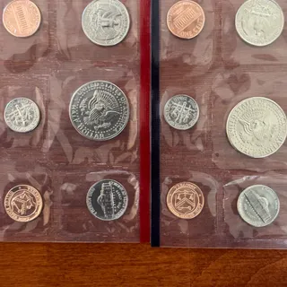 Photo of 1996 United States Mint uncirculated coin set