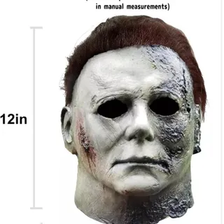 Photo of Michael Myers Mask Halloween Mask, Horror Masquerade Cosplay Party Mask, Michael Myers Costume Scary Cosplay Mask