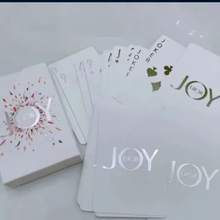 Photo of DIOR Joy Holographic Playing Cards *Limited Collectors Edition*