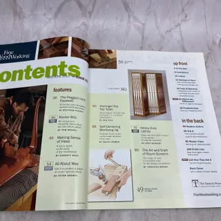 Photo of Wax Finishing Secrets - Jun 2007 No 191 Taunton's Fine Woodworking Magazine M36