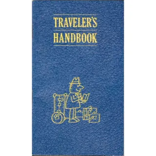 Photo of Vintage 1969 Bank of America Traveler's Handbook Unused TJ7