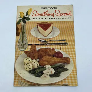 Photo of 1958 Mary Lee Taylor Something Special Recipe Cookbook Pet Evaporated Milk TG6