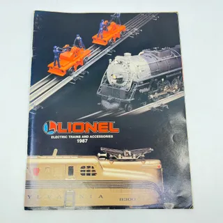 Photo of Vintage Catalog Lionel Trains 1987 Electric Trains And Accessories TF6