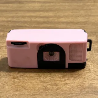 Photo of Rare Pink Micro 110 Film Camera Enesco Precious Moments TD4