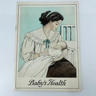 Photo of 1913 Baby’s Health Powers Minneapolis MN Advertising Booklet Missing Pages EA1