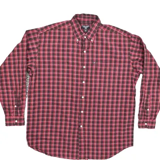 Photo of Polo Ralph Lauren Men's L Button Shirt Long Sleeve plaid Multicolor USA Jeans pl