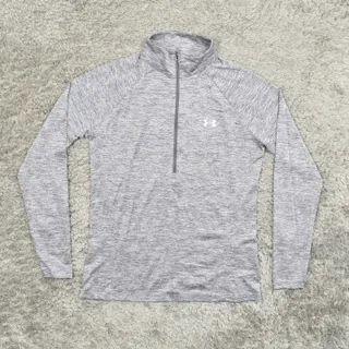 Photo of Under Armour Women's Size L Pullover Sweater Loose Heatgear Light Purple Long Sl
