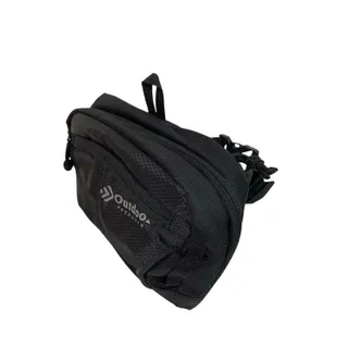 Photo of Outdoor Products Black Adult Unisex Belt Bag Adjustable Waist Zip Compartments R