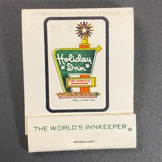 Photo of Holiday Inn / Holidex System Springfield, IL Full Matchbook c1975-80 VGC