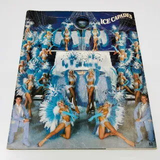 Photo of ICE CAPADES souvenir program Peggy Fleming Hello Broadway 1981 Wizard of Ahs BA2