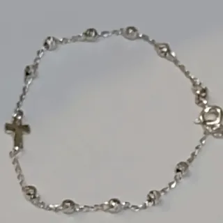Photo of Sterling silver Rosary Bracelet 