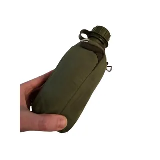 Photo of Vintage United States Air Force Military Plastic Canteen Flask with Cover Case