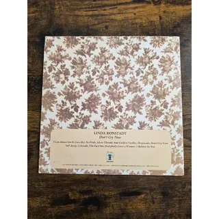 Photo of Vintage Linda Ronstadt Dont Cry Now Asylum Records Stereo SD-5064