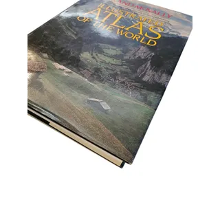 Photo of Vintage 1986 Rand McNally Illustrated Atlas of the World Hardcover