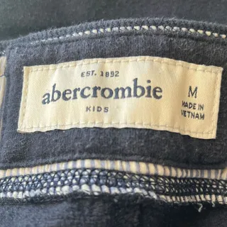 Photo of Abercromnie Kids Girls Sz M Navy Blue Sweatpants