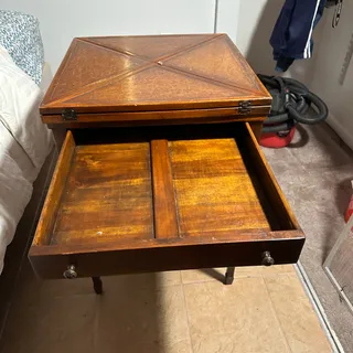 Photo of Theodore Alexander Leather Top Game Table