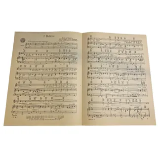 Photo of 1953 Sheet Music I Believe by Ervin Drake Frankie Laine Cromwell Music