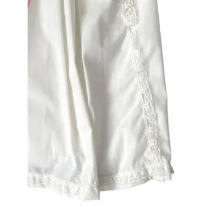 Photo of Vintage Christening Gown Bonnet Baby Baptism Long Dress Lace Pink Ribbon