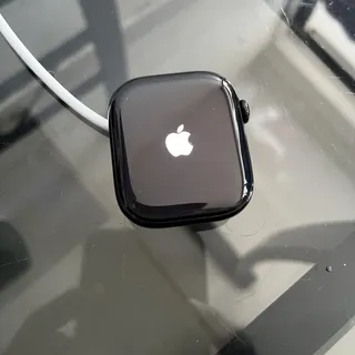 Photo of Apple Watch Series 10 [GPS, 46mm] - Jet Black Aluminum Case with Ink Sport Loop (Renewed)