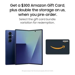 Photo of Samsung Galaxy Z Fold7 Cell Phone + Gift Card