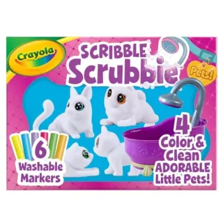 Photo of Crayola Scribble Scrubbies Tub Set (4 Pets)
