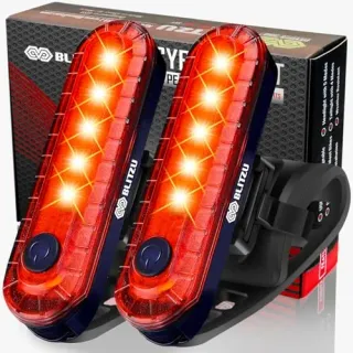 Photo of BLITZU USB-C Rechargeable Bike Tail Light 2 Pack