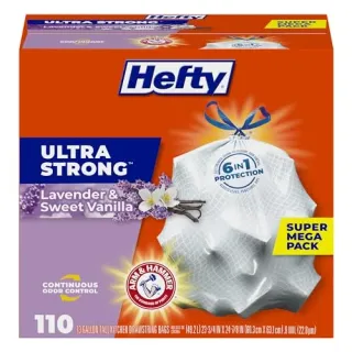 Photo of Hefty Ultra Strong 13 Gallon Trash Bags, Tall Kitchen Trash Bags 13 Gallon Size