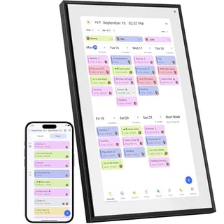 Photo of BQQJDD 15.6 Inch Digital Calendar&Chore Chart, 1920 * 1080P Full HD Touchscreen Interactive Display Smart Family Planner