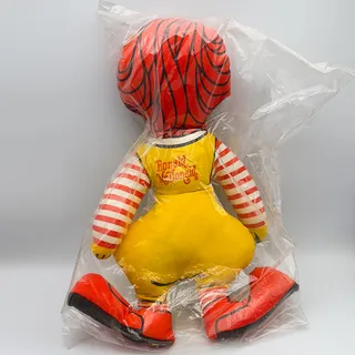 Photo of Vintage McDonald's Collectible Stuffed 16" Ronald McDonald Doll New Old Stock
