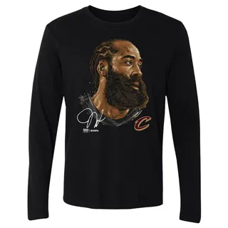 Photo of James Harden Cleveland Cavaliers Portrait - Unisex Trucker Hat Black