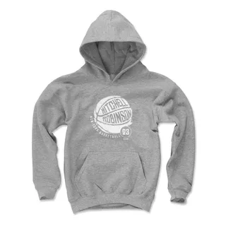 Photo of Mitchell Robinson New York Basketball - Kids Youth Hoodie GRAY