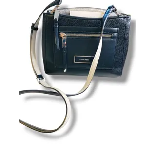 Photo of Calvin Klein Vegan Leather Bag Structured Crossbody Hadley Triple Compartment