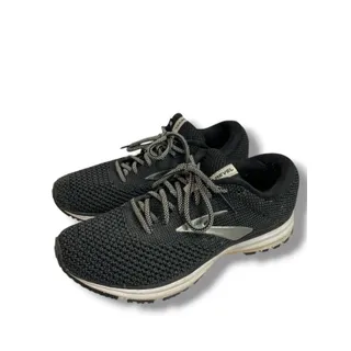 Photo of Size 8.5M Brooks Womens Charcoal Knit Revel Running Shoe Sneaker
