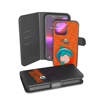Photo of Miami Dolphins 2024 Illustrated Limited Edition Wallet Phone Case