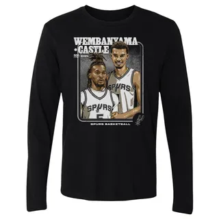 Photo of Victor Wembanyama & Stephon Castle San Antonio Spurs Step Brothers
