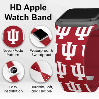 Photo of Indiana Hoosiers HD Apple Watch Band