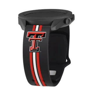 Photo of Texas Tech Red Raiders HD Watchband for Samsung, Garmin, Fossil, and More for Samsung, Garmin, Fossil, and More