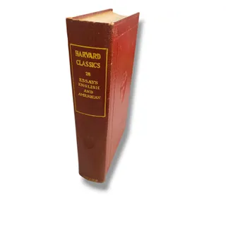 Photo of Harvard Classics 28 Essays English and American 1910 Hardcover Book Collier & Son