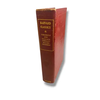 Photo of Harvard Classics 35 Chronicle and Romance 1910 Hardcover Book Collier & Son