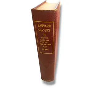 Photo of Harvard Classics 24 On the Sublime French Revolution Etc 1909 Hardcover Book Collier & Son