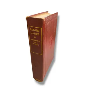 Photo of Harvard Classics 36 Machiavelli More Luther 1910 Hardcover Book Collier & Son