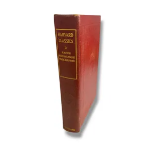 Photo of Harvard Classics 3 Bacon Miltons Prose Thos Brown 1909 Hardcover Book