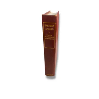 Photo of Harvard Classics 3 Bacon Miltons Prose Thos Brown 1909 Hardcover Book