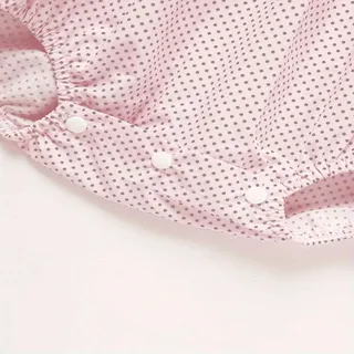 Photo of Baby Girl Pink Polka Dot Romper
