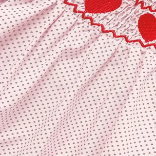 Photo of Baby Girl Pink Polka Dot Romper