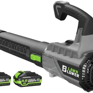 Photo of Cordless Leaf Blower with 2×4.0Ah Batteries & Charger